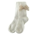 thumbnail image 2 of Karoyedx Dance Tights for Baby Girls Footed Tights for Dance Ballet Super Soft Leggings for Toddler Students Children Stockings White Size,12-18 Months, 2 of 9