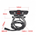 thumbnail image 3 of Electric Bicycle Tail Light with Turn Signal and Brake Light Compatible with 12-80V Brake Light for Brightening(6Pin),1 x Bicycle taillights,Photo Color, 3 of 6