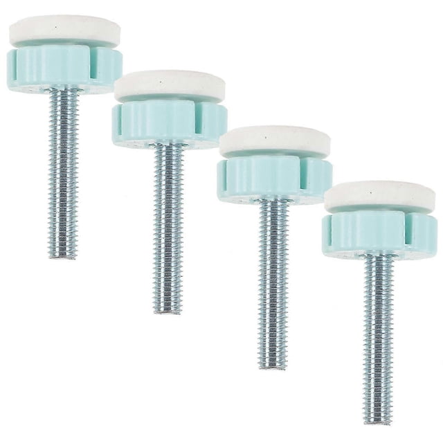 4Pcs Punch Free Fixing Screw Safety Door Guardrail Fittings Baby Kids Safe Gate Screws