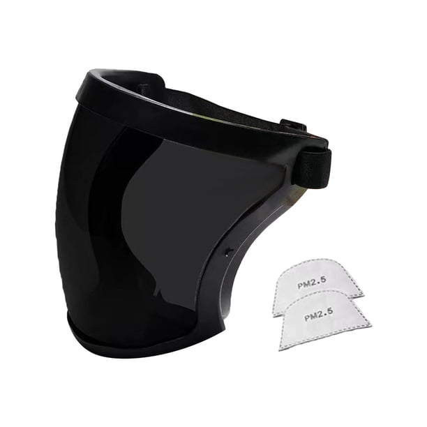 Protector facial completo Strade Fareast Limited pulido Gris oscuro