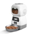 thumbnail image 1 of Alimentador automático para mascotas, soporte de sincronización, grabación de voz, dispensador de comida para perros y gatos con ventana transparente para interior, 1 of 8