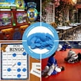 thumbnail image 5 of Hakitaroom Juego De 100 Fichas De Juego De Fichas De Póquer De Plástico Opaco Con Caja De Almacenamiento (Azul Profundo, 1,26 Pulgadas), 5 of 5