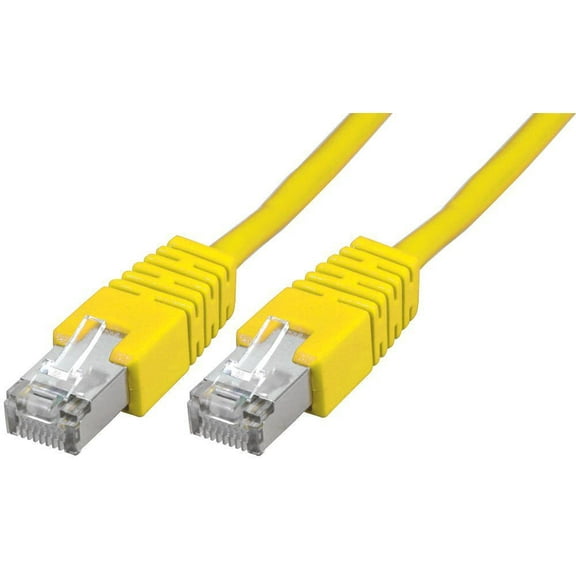 PRO SIGNAL - RJ45 to RJ45 Cat5e S/FTP Ethernet Patch Lead 2m Yellow