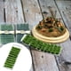 thumbnail image 3 of Kit de modelismo de terreno de mechones tupidos de arbustos de tierras bajas de 40 piezas, escenografía estática de resina Verde claro, 3 of 7
