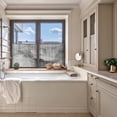 thumbnail image 6 of Sheer Curtains 45 Inches Long, Gray Marble Crack Abstract Modern Light Filtering Window Curtains for Living Room/Bedroom, Grey Ombre Marble Rod Pocket Voile Sheer Curtain Drapes, 52"Wx45"L, 2 Panels, 6 of 9