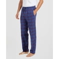 thumbnail image 5 of Real Essentials 3 Pack: Men's Fleece Pajama Pants Loungewear Soft Pj Bottoms Sleepwear Pockets (Big & Tall Available), 5 of 7