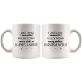 thumbnail image 6 of I Like Long Romantic Walks Down Every Aisle At Barnes & Noble Bookstore Funny Coffee Mugs for Women & Men 11 oz Double Side Cup, 6 of 8