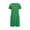 Green 2, variant on Wensltd Women's Short Sleeve Nightgown Round Neck Soft Breathable Comfortable Plus Size Nightdress St Patrick's Day