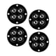 thumbnail image 1 of Ruedas giratorias DYNWAVEMX 4x Ruedas universales 360 grados Mini ruedas giratorias acero negro, 1 of 8