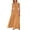 Orange, variant on Zpanxa Women's Beach Dress Strappy Backless Sundress for Vacation French Style