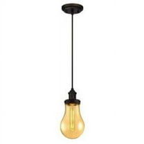 WestinghouseLighting 6337000 1 Light Indoor Mini Pendant - Oil Rubbed Bronze