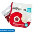 thumbnail image 4 of (4 pack) Pen+Gear Transparent Stationery Tape, .75" x 36 yd, Glossy Finish, 4 of 5