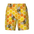 thumbnail image 5 of Rocae Honeycombs for Men's Swim Trunks Quick Dry With Two Side Pockets and One Lined Patch PocketLarge, 5 of 9