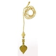 thumbnail image 1 of Royal Designs Fan Pull Chain with Spade Leaf Finial ? Polished Brass, 1 of 3