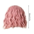 thumbnail image 3 of Fiudx Peluca con Flequillo, Peinado Rizado Hasta Los Hombros, Seda de Alta Temperatura, Look Moderno y Divertido, Accesorio de Moda/Disfraz/Uso Diario, Ideal para Cualquier Ocasión., 3 of 6