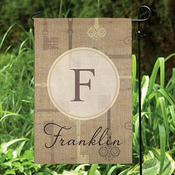 Personalized Key To A Happy Home Garden Flag