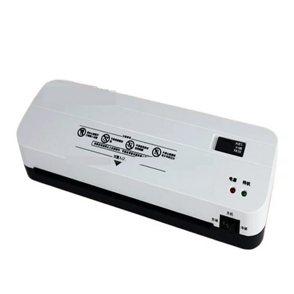 Machine de Laminage Laminateur Bureau Machine de Laminage Chaud et Froid pour Documents A4 Photo Emballage sous Blister Rouleau de Film Plastique Laminateur