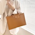 thumbnail image 5 of Bolsa para computadora portátil, bolso de ocio de negocios, tableta de almacenamiento para hombres y mujeres (negro) JAMW Sencillez, 5 of 5