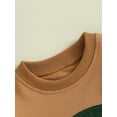thumbnail image 6 of Kids Girl Boy Casual Sweatshirts Long Sleeve Rainbow Print Pullovers, 6 of 9
