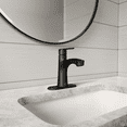 thumbnail image 5 of MOEN 84516BL Findlay Single-Handle Single-Hole Bathroom Faucet in Matte Black, 5 of 5