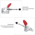 thumbnail image 3 of Weiweiguan 4pcs Toggle Clamp Replacement Iron Straight-Line Action Quick Clamp Supply, 3 of 7