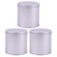 thumbnail image 1 of RENACLIPY 3Ud Botes De Lata Plateada Para Almacenamiento De Té Café Y Secos En Casa, 1 of 8