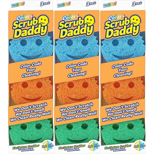 Scrub Daddy Original Temperature Controlled Colored Scrubber