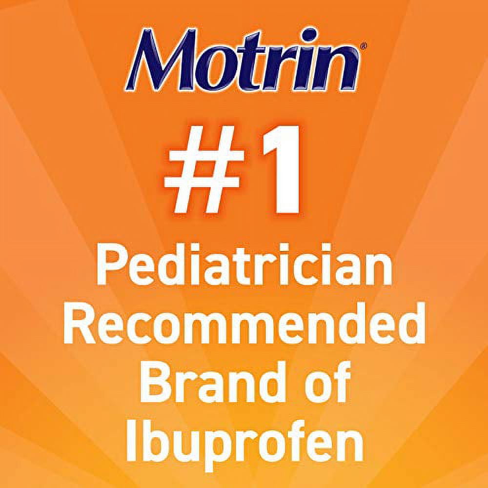 Motrin Concentrated Infants' Drops Pain Reliever/Fever Reducer, Berry Flavor 0.50 oz (Pack of 2)