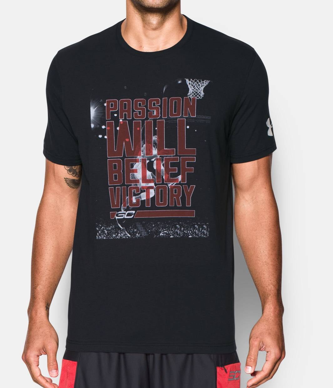deadpool under armour shirt