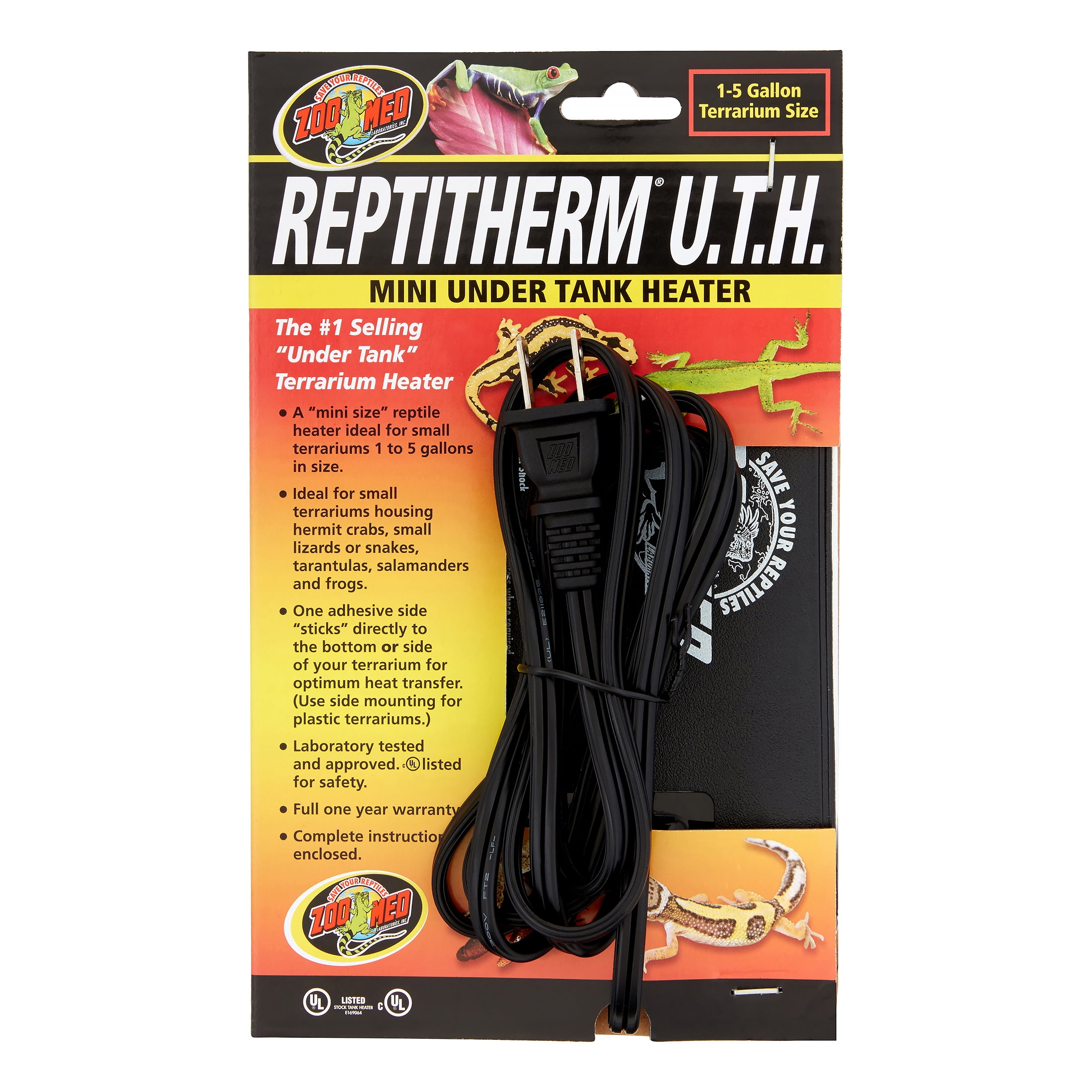 Zoo Medallon Terrarium ReptiTherm Under Tank Heater