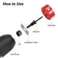 thumbnail image 5 of 8 Pack 3/4" - 2-1/2" HSS (High Speed Steel) Professional Hole Saw Set Kit for Wood Plastic Red, 5 of 6