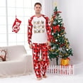 thumbnail image 3 of Family Matching Christmas Pajamas Reindeer Names Available in Sizes NB to 6XL with Pet Outfit, 3 of 6