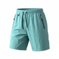 thumbnail image 5 of BLVB Shorts Cargo de Randonnée pour Femmes, Voyage, Sport, Golf, Légers, Été, Course, Gym, Shorts pour Femmes avec Poches à Glissière, 5 of 5