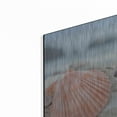 thumbnail image 2 of Luxe Metal Art 'Crescent Beach Shells 10' by Alan Blaustein Metal Wall Art, 16"x12", 2 of 8