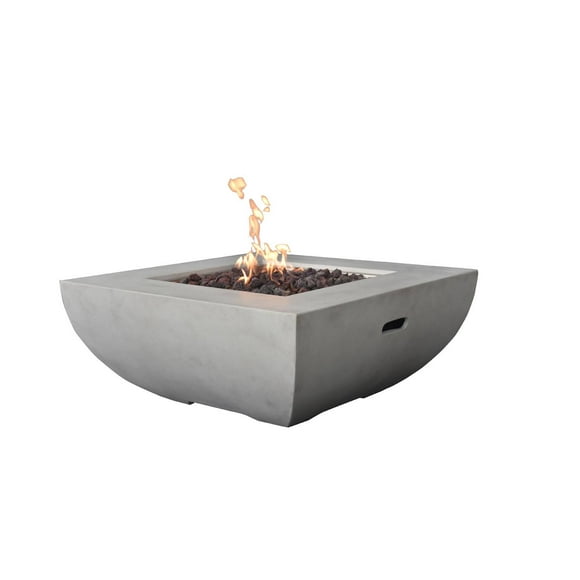Agung Concrete Lava Stone Fire Table – Natural Gas