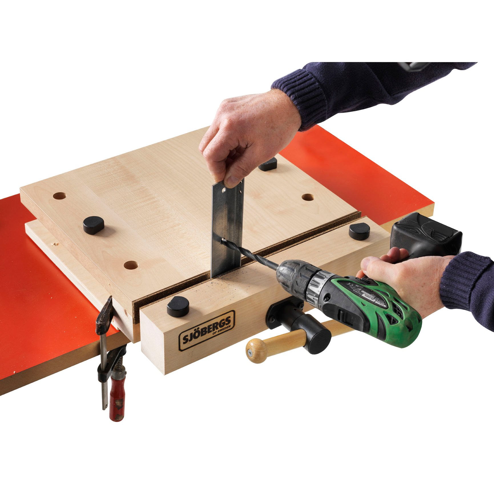 Sjobergs 33274 Smart Workbench Table Vise Grip with Mobile Portable