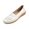 thumbnail image 3 of Willtoo Orthopedic Flat Loafer for Women 2026 Women's Arch Support Cloe Toe Wide Feet Classic Shoes Casual Easy Slip on Vintage Shoes with Barefoot Feel Comfortable Loafers for Outdoor Walking, 3 of 5