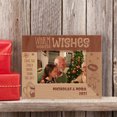 thumbnail image 1 of Warm Winter Wishes Love The Giver More Than The Gift Personalized Wooden Frame-5" x 3 1/2" Brown Horizontal, 1 of 1
