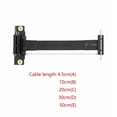 thumbnail image 5 of PCIE X1 Riser Extender Dual 90 Degree Right Angle PCIe 3.0 x1 to x1 Extension Cable 8Gb PCI for Express 1x Riser, 5 of 5