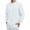 Mens Hoodies & Sweatshirts White, variant on Long Sleeve Sweatshirts for Men No Hood Crewneck Shirts Mens Casual Solid Color Textured Pullover Basic Going-Out Loungewear Sweatshirt Tops