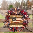 thumbnail image 1 of Día Nacional Americano Corona Amor Día de la Independencia Guirnalda Adornos Decoración para el hogar, 1 of 8