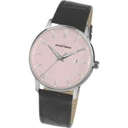 WATCH  JACQUES LEMANS STAINLESS STEEL PINK BLACK MEN  1 213F
