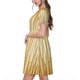 thumbnail image 2 of Easygdp Bamboo Wall para Vestido Transpirable de Mujer, Vestido Suelto de Manga Corta con Pliegues y Bolsillos para el Verano, 2 of 6