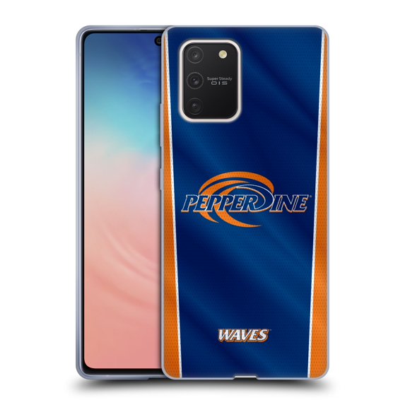 Head Case Designs Officially Licensed Pepperdine University Pepperdine University Banner Soft Gel Case Compatible with Samsung Galaxy S10 Lite