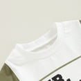 thumbnail image 4 of Okbabeha Toddler Baby Boy Summer Clothes Mr. Steal Your Snacks Short Sleeve T-shirt Top Shorts 2Pcs Outfit, 4 of 7