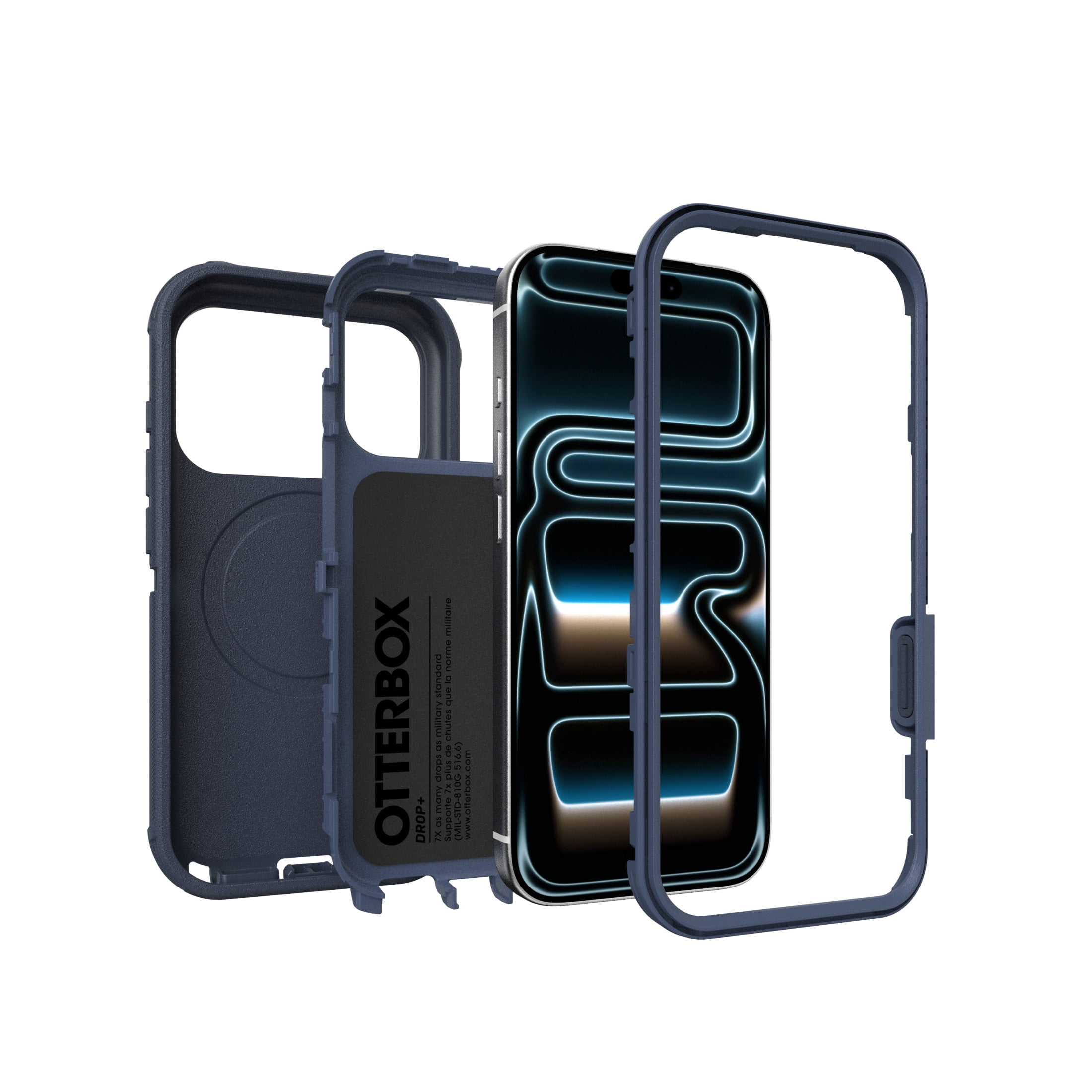 OtterBox Defender Series Pro Case with MagSafe and Camera Control for Apple iPhone 17 Pro - Blue
