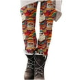 thumbnail image 2 of Wancir Women's Christmas Leggings, Trendy Funny Printed Casual Pants, High Waist Plus Size Athletic Yoga Stretchy Leggings, 2 of 7