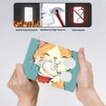 thumbnail image 4 of Cute Cat Eating (2) Switch Cover Decorative Wall Plate 3-Gang 2-Toggle 1-Duplex Standard Size, 4 of 5