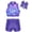 Dark Purple Sequin, variant on Gymnastics Leotards for Girls with Shorts Sparkly Ballet Dance Unitards Biketards 5-10Y