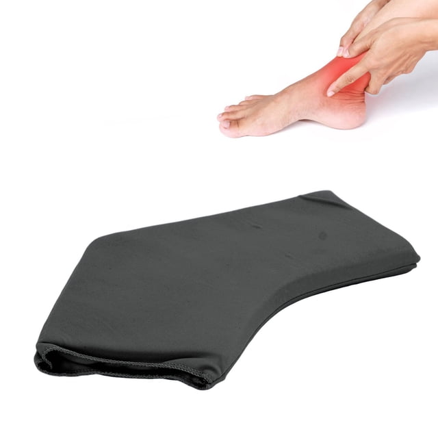 Ankle Gel Ice Pack For Plantar Fasciitis - Comfortable, Flexible, Reusable - Cold Compression Wrap For Swelling, Sprains, Heel Ache, Moderate Pressure, Improved Blood Circulation